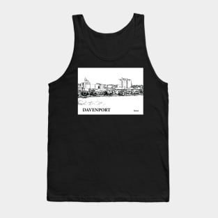 Davenport Iowa Tank Top